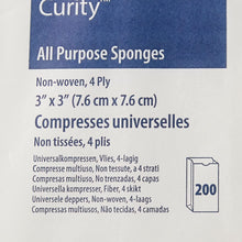 Covidien Non-Woven Sponge Square NonSterile, Qty : 200 per Bag