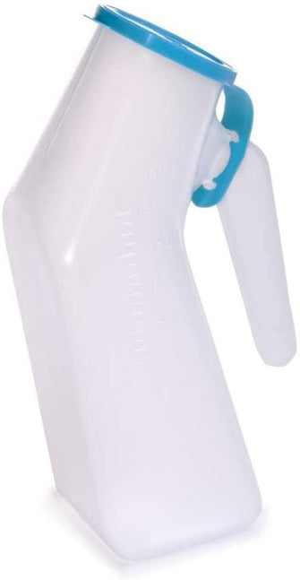 Medline DYND88235 Urinal, Autoclavable, W/Blue Lid