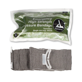 Dynarex 3683 Emergency High-Strength Pressure Bandage, 4" Length (Pack of 100)