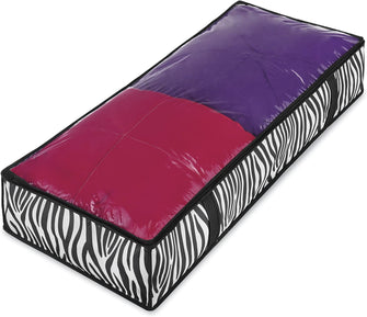 Whitmor Underbed Storage Bag, Zebra