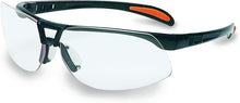 Uvex S4200X Protégé Safety Eyewear, Metallic Black Frame, Clear UV Extreme Anti-Fog Lens