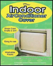 Indoor Air Conditioner Cover (Beige) (Large - 18 -20"H x 26 -28"W x 2"D)