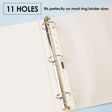 BAZIC Sheet Protectors Economy, Fit 8.5x11 Inch Paper, 11 Hole Clear Plastic Sleeves Ring Binder Sheets, Archival Safe (10/Pack), 1-Pack