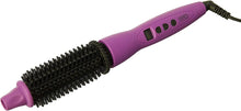 Perfecter Pro Grip - Digital Temp Control Ionic Round Hot Brush With Bag 1 Inch - Purple