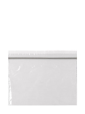 100 Clear Plastic Zip Lock Bags 2 ML 8X6 inch Resealable Poly Bags for Small Business Smell Proof Packaging Bag for Food Storage, Crafts