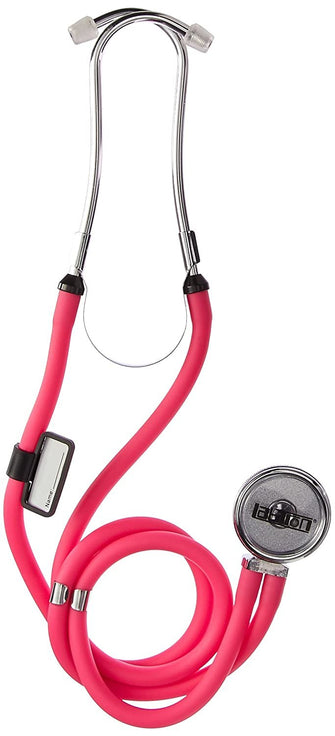 Labtron Neon Series Sprague Rappaport Stethoscope, Neon Pink, 602N-P