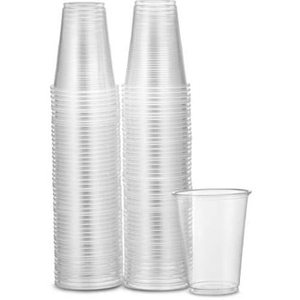 200 7 oz. Clear Plastic Drinking cups