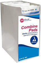 Dynarex Combine Pads, Sterile, 5 x 9 Inch, 20 Count