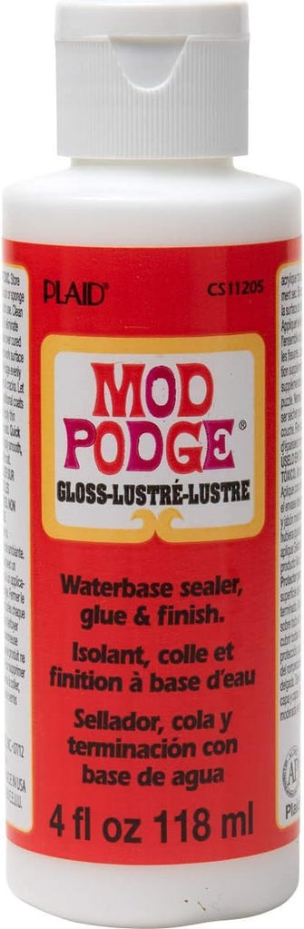 Mod Podge PLCS11205 11359 Gloss 4Oz Squeeze Bottle, 4 oz