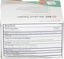 BD Alcohol Swabs 100 Each (Pack of 3)