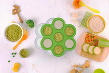 Silicone Baby Food Freezer Tray, Baby Food Storage Container, Microwave & Dishwasher Safe, for Homemade Baby Food, Fruit Purees & Vegetable and Breast Milk, by Satiety