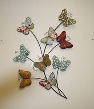 TWG 2AB1954W Butterfly Metallic Wall Art44; Butterfly Array