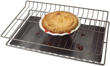 Miles Kimball Oven Liner, 8.5" X 11" Durable Non-Stick Sheet, Black